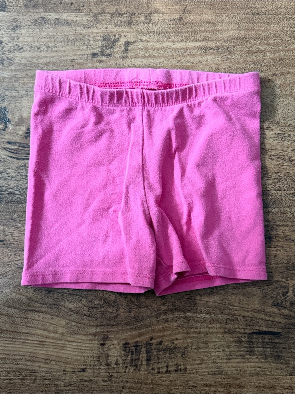 Girls' Pink Knit Bike Shorts size 5t